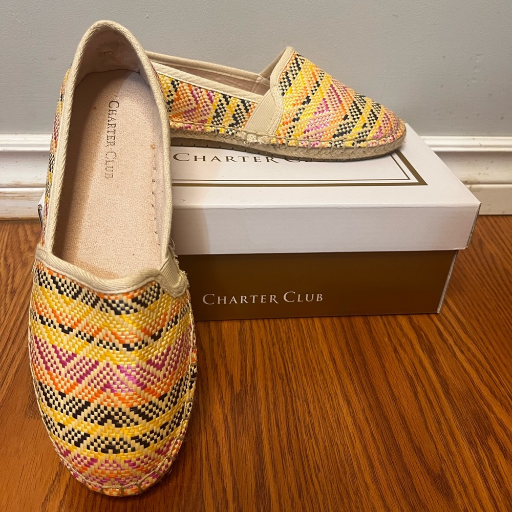 Charter Club Womans Colorful Shoes!